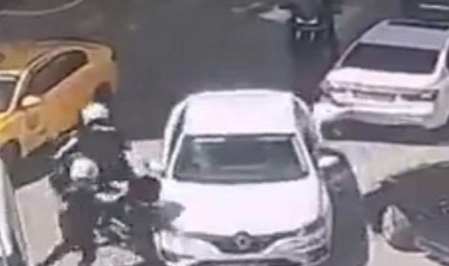 Kendisini durdurmak isteyen polise çarpıp kaçtı