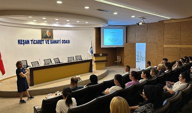 Keşan TSO'da hijyen eğitimleri devam ediyor