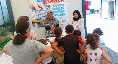 KOMEK Hataylı çocukları sevindirdi