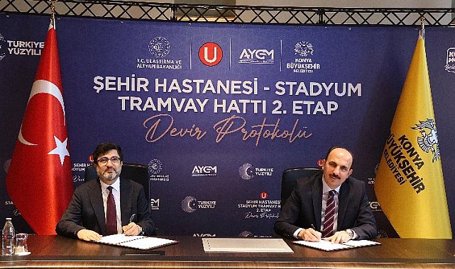 Konya'da 2. etap için imzalar atıldı