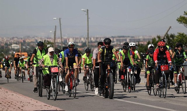 Konya'da Bisiklet Günü dolu dolu geçti