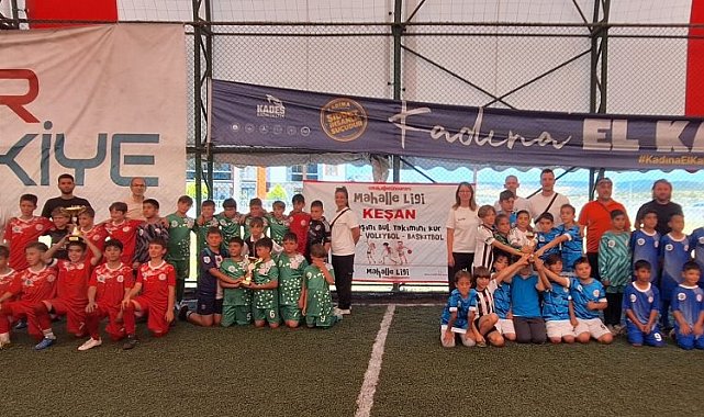 Mahalle Ligi'ne Keşan'dan 700 genç katıldı