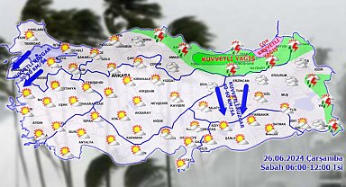 Meteoroloji'den iki 'kuvvetli' uyarı