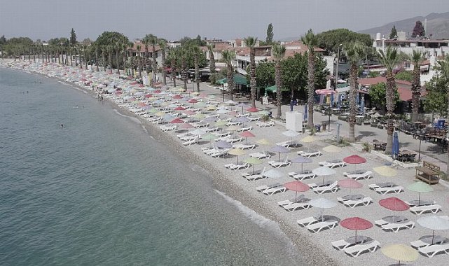 Milas'ta sahil çalışmaları tamamlandı