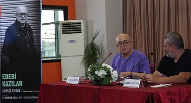 Ödüllü yazar Gürsel Korat Nilüfer'de edebiyatseverlerle buluştu