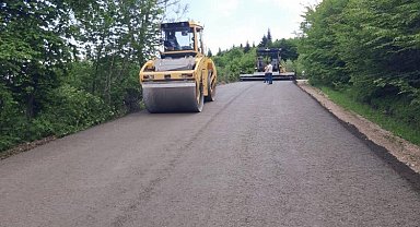 Ordu'da asfalt işlerine devam