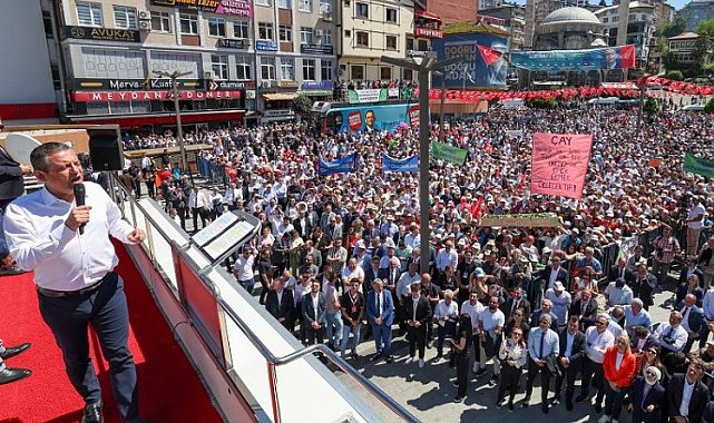 Rize'den 'Özel' seslendi! Çay kanunu mutlaka çıkarılmalı!