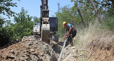 Sakaya Gonca Mahallesi'ne 3 etaplık yeni altyapı hattı