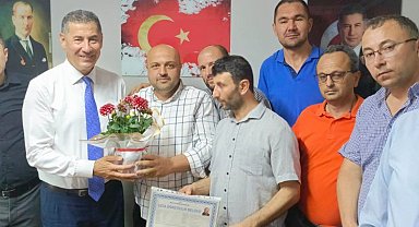Sinan Oğan, çırak ve stajyerlerin taleplerini dinledi