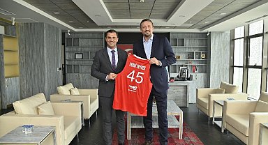 TBF yönetiminden Başkan Zeyrek'e ziyaret