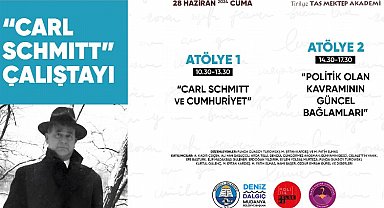Tirilye Taş Mektep, Carl Schmıtt Çalıştayı'na ev sahipliği yapacak