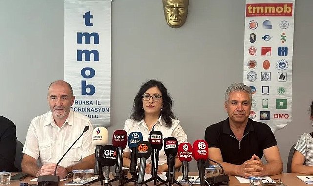 TMMOB ve İKK 'Doğal ve Yapay Afetlere Karşı Tedbir Çağrısı' yaptı