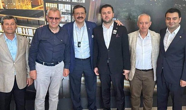 TOBB Başkanı Hisarcıklıoğlu Çorlu Ticaret Borsasına taziye ziyaretinde bulundu