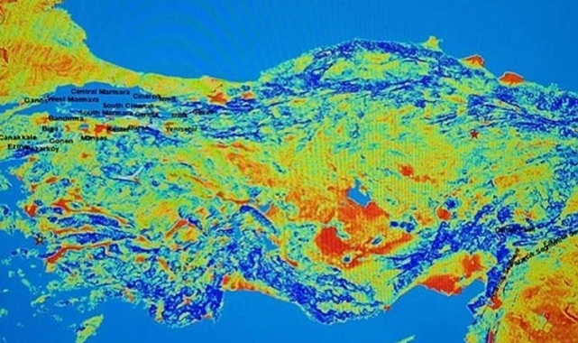 Türkiye için yeni deprem haritası