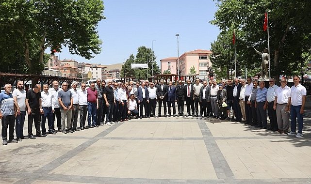 Yahyalı'da bayramlaşma töreni yapıldı