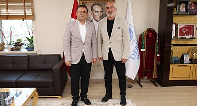 Yıldırım'dan Gökçe'ye nezaket ziyareti