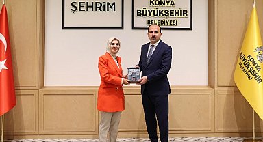 Aile ve Sosyal Hizmetler Bakanı Göktaş Başkan Altay'ı ziyaret etti