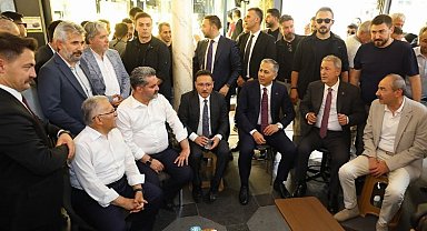 Ali Yerlikaya Kayseri esnafı ile buluştu