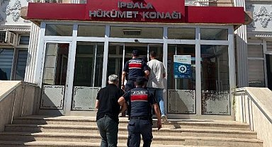 Aranan şahıs İpsala'da yakalandı