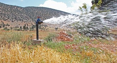 Arıtmayla kurak topraklar hayat buldu