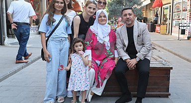 Arı'ya esnaf ve vatandaşlardan sıcak ve samimi ilgi