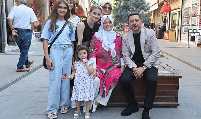 Arı'ya esnaf ve vatandaşlardan sıcak ve samimi ilgi
