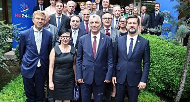 Bakan Bolat, AB'li Büyükelçilerle buluştu