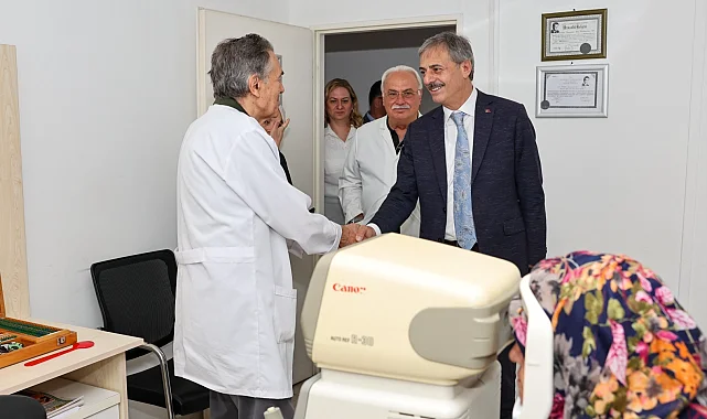 Başkan Alemdar Büyükşehir Tıp Merkezi'ni ziyaret etti