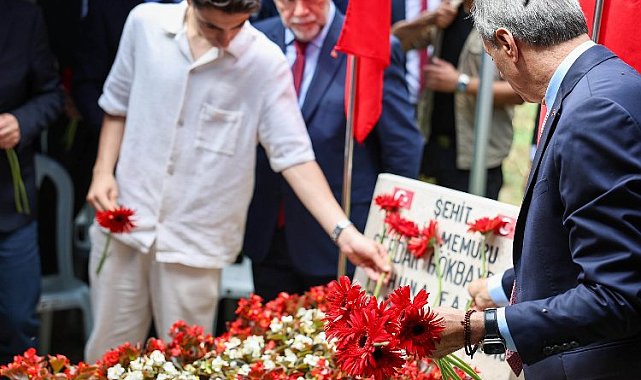 Başkan Alemdar, şehit Serdar Gökbayrak'ın kabrindeydi
