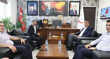 Başkan Arı'dan İl Sağlık Müdürü Tartar'a iade-i ziyaret