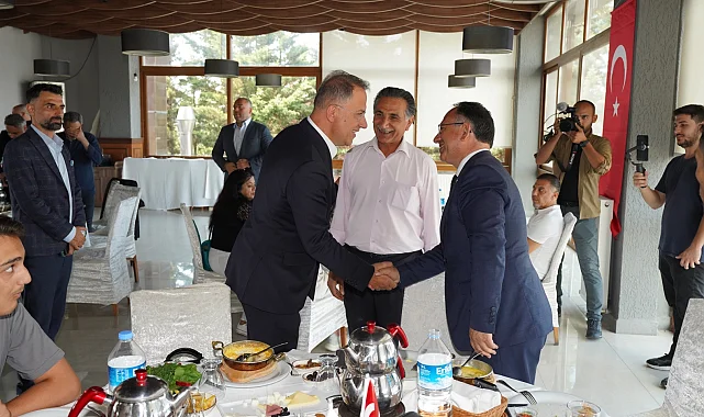 Başkan Çalık basınla buluştu