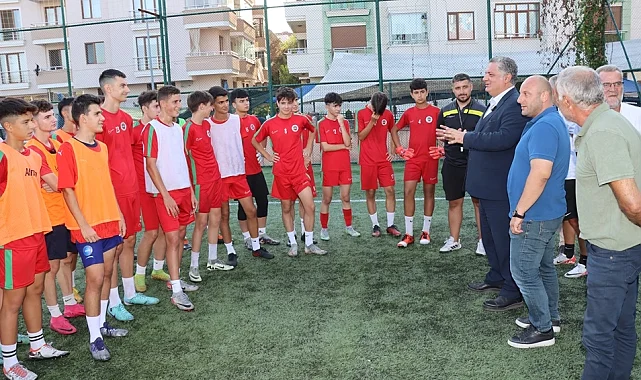 Başkan Gürel'den Yalovaspor'a sezon öncesi ziyaret
