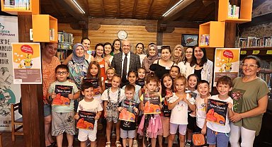 Başkan Şadi Özdemir miniklerle buluştu