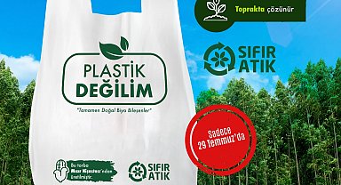 BİM'den nişasta bazlı 'çevre dostu torba' hediye