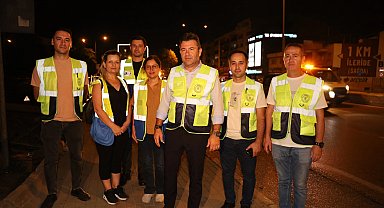 Bursa Büyükşehir'den daha temiz bir Bursa için gece mesaisi