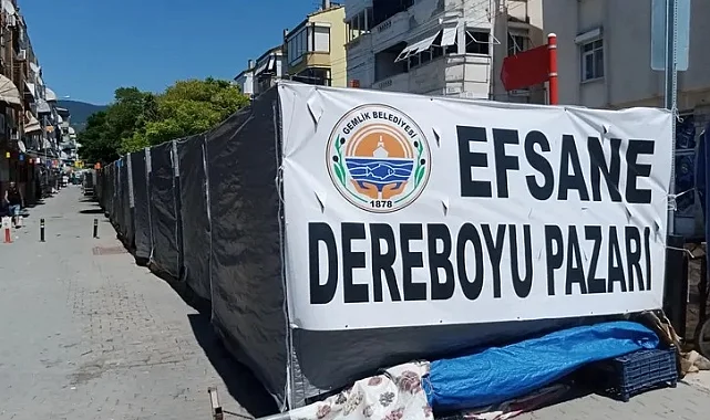 Bursa Kumla'da efsane Dereboyu Pazarı
