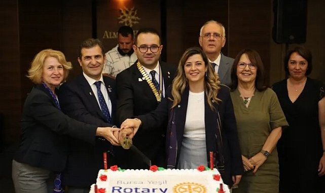 Bursa Yeşil Rotary'de Mustafa Gürkan Midilliç dönemi