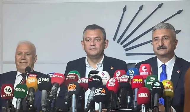 CHP Genel Başkanı Özgür Özel Bursa'da