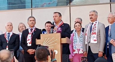 CHP Genel Başkanı Özgür Özel'in son durağı Gemlik