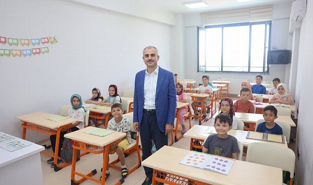 Çiftçi, Bilgievi Yaz Okulları'nı ziyaret etti