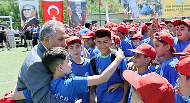Çocuklar yaz sporunu Talas'ta yapacak