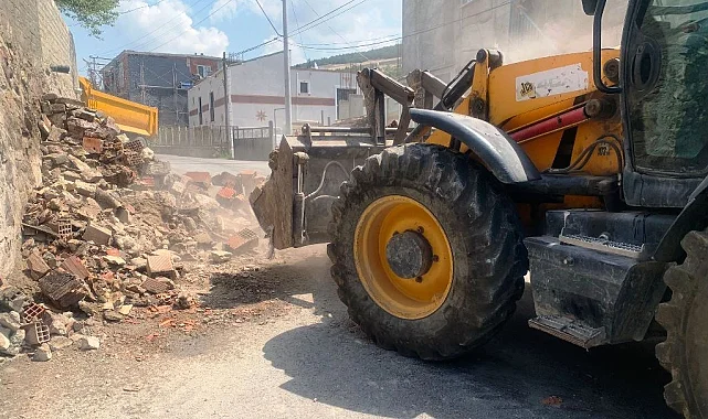 Dilovası'nda molozlar ücretsiz toplanıyor