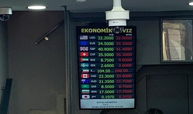 Döviz kurları stabil duruma geçti