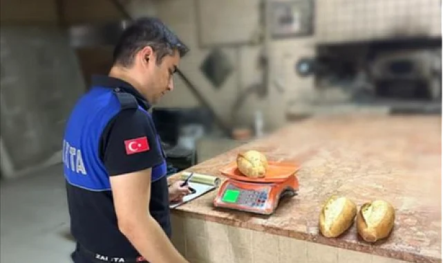 İnegöl'de zabıtadan fırınlara denetim