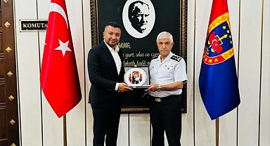 İşinsanından Serdar Özyurt'tan Jandarma Genel Komutanı Arif Çetin'e ziyaret