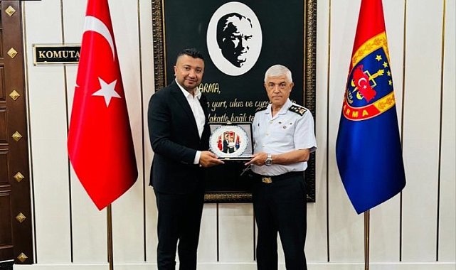 İşinsanından Serdar Özyurt'tan Jandarma Genel Komutanı Arif Çetin'e ziyaret