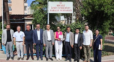 İzmit'te ihtiyaçlar yerinde tespit ediliyor