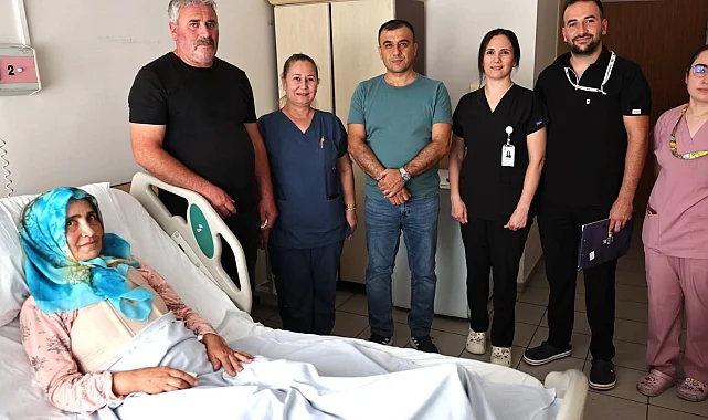 Kalp rahatsızlığı olan hasta ERÜ'de şifa buldu