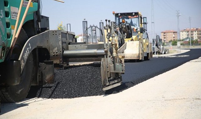 Kayseri Melikgazi'den asfalt mesaisi