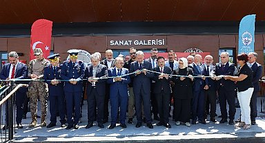 Kayseri'de 'Milletin Zaferi KAYMEK Gurur Sanat Sergisi' açıldı